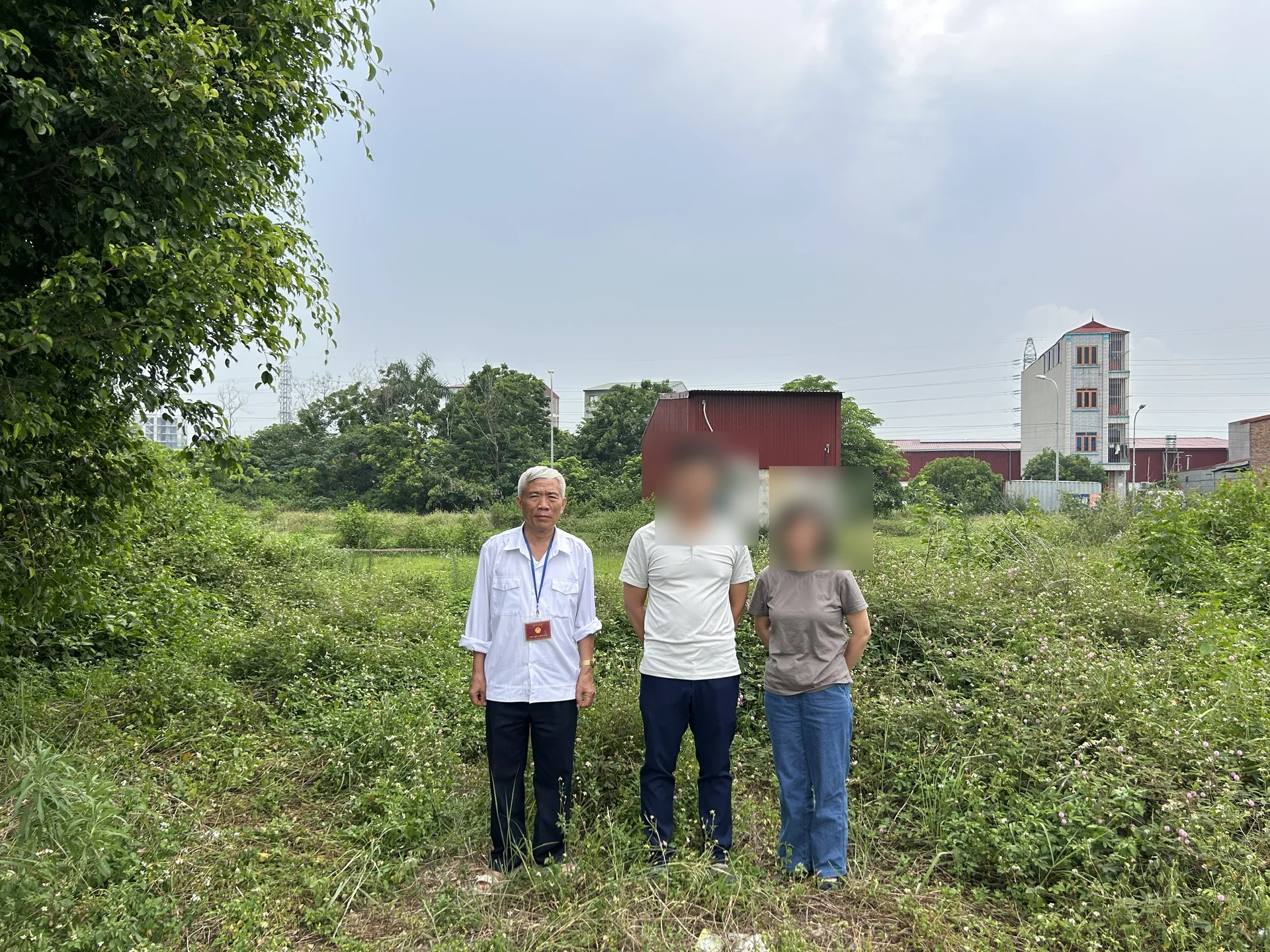 Ghi nhận hiện trạng tại khu đất trống
